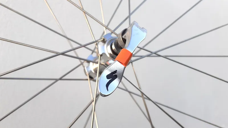 Mavic Open Sport Rims Built on Specialized Hubs in Silver-3